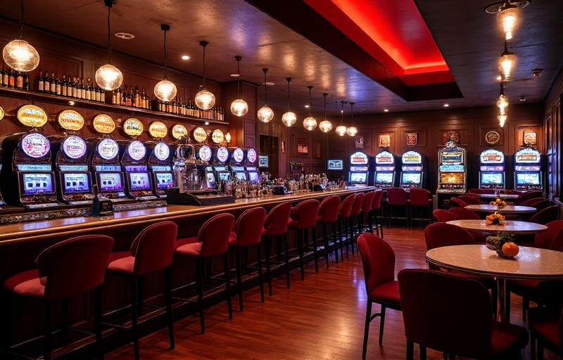 Full venue experience - bar, slots and dining